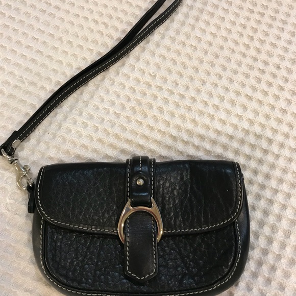Dooney & Bourke Handbags - New Dooney & Bourke black leather wristlet